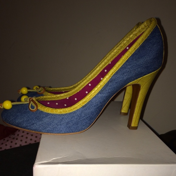 Marc Jacobs denim pumps sz41 - Picture 3 of 6